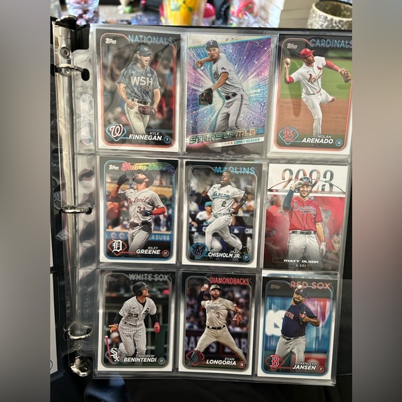 2024 Topps Series 1 All-Star Baseball 45-Card Binder-Shohei Ohtani Bobby Witt jr - Picture 4 of 10